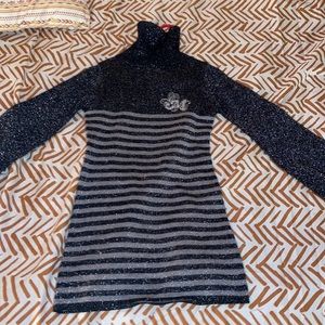 mecca turtle neck kids dress